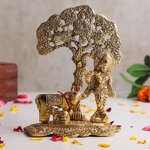 Habere IndiaAll The Cultures Fabricating India Radha Krishna Idol & Figurine For Home | God Idol For Pooja Room | Radha Krishna