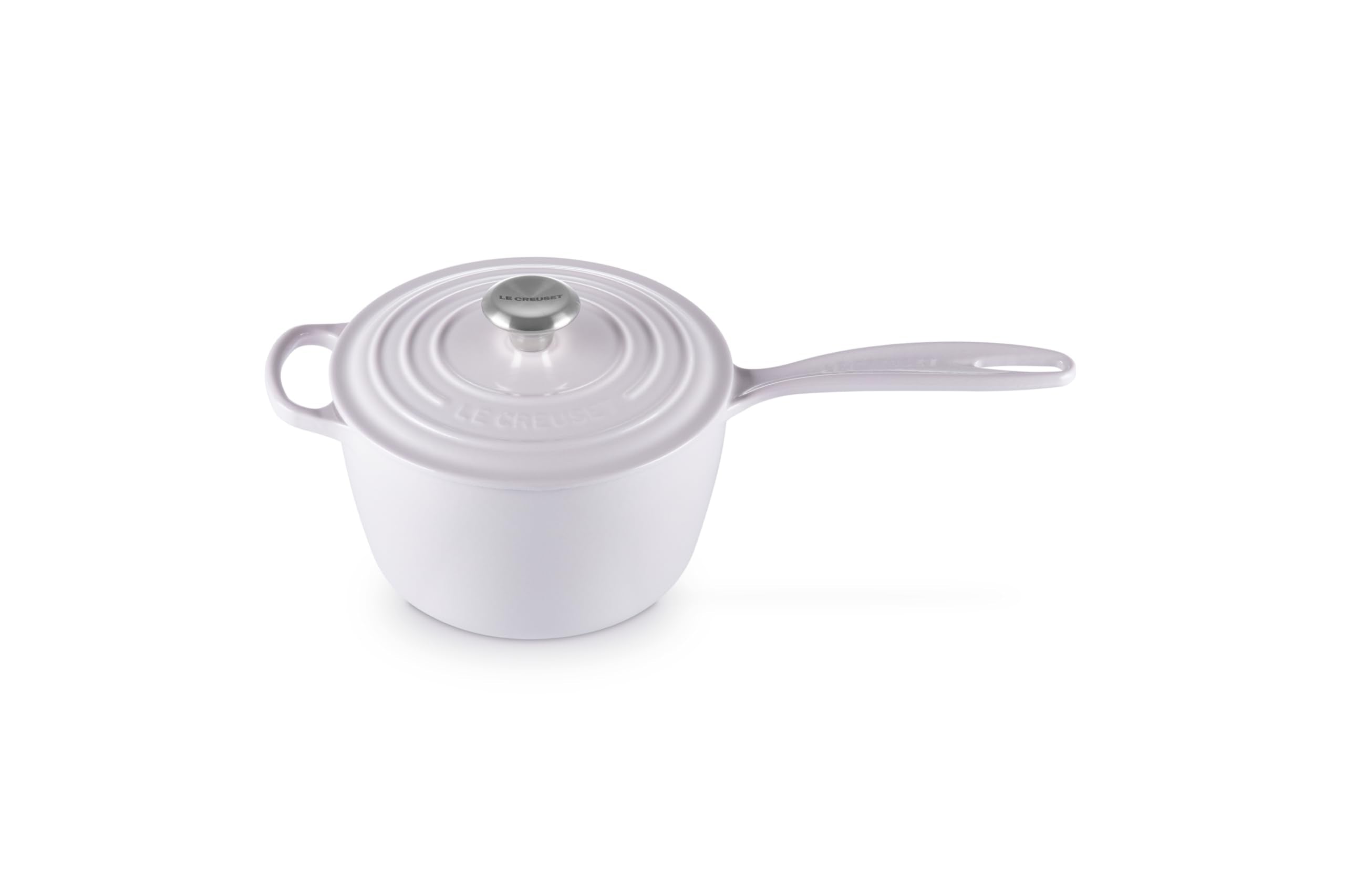 Le Creuset Enameled Cast Iron Signature Saucepan, 2.25 qt., Shallot