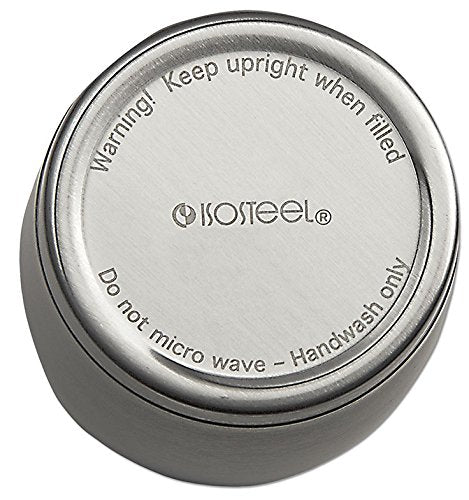 Isosteel Vacuum Travel Mug Va-9583 20 Liq. Oz (0.6 Liter) 18/8 Stainless Steel By Isosteel
