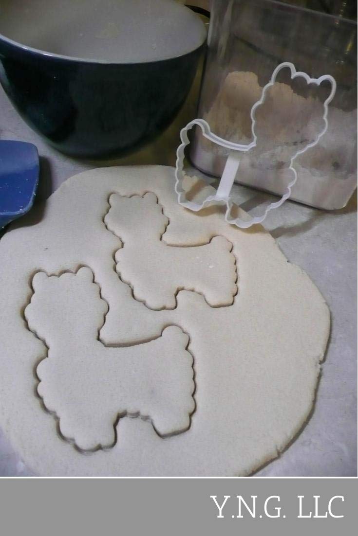 Baby Llama Alpaca Cria Outline Farm Ranch Animal Cookie Cutter Made In Usa Pr3117