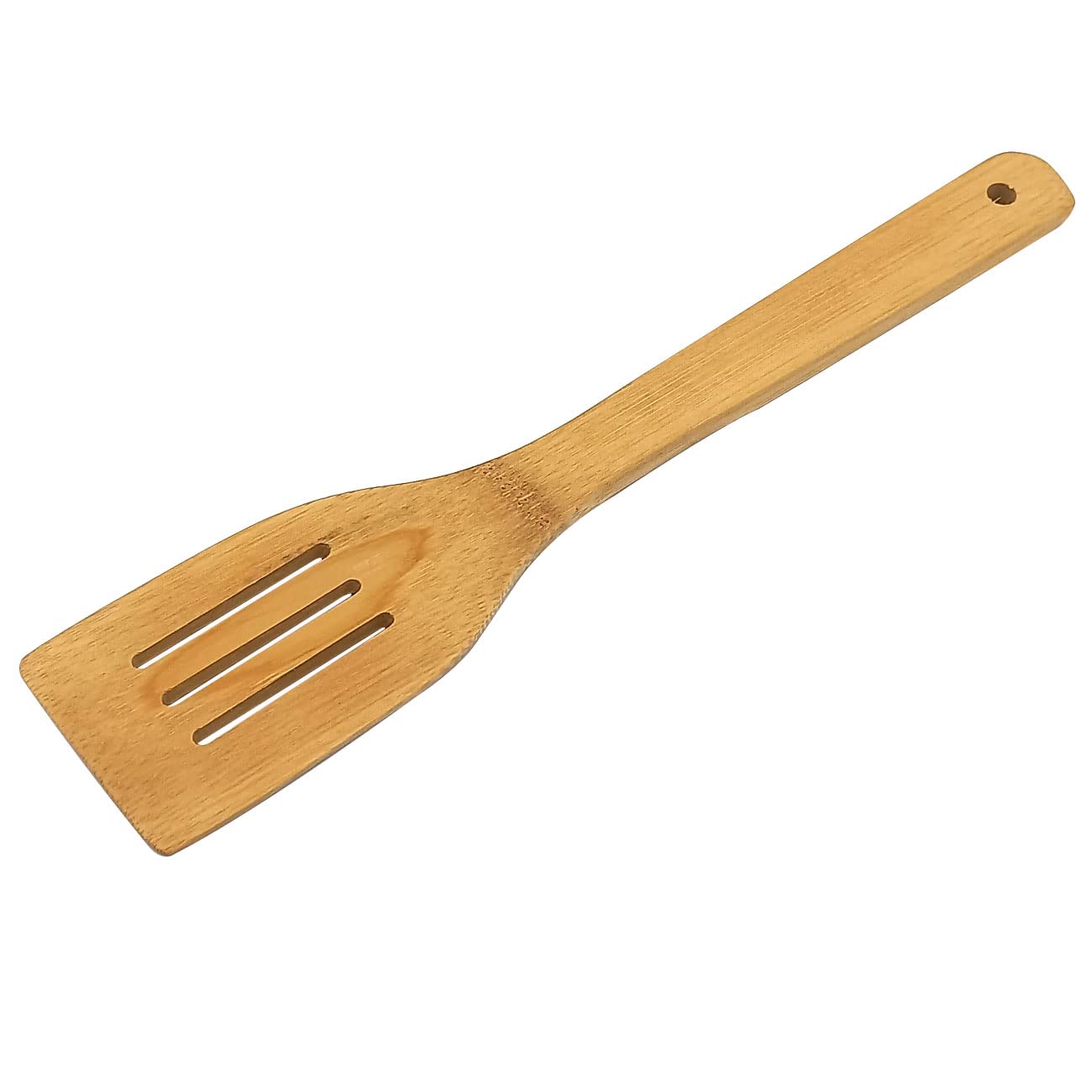 Wooden Spatula - 11.8    Bamboo Utensil Kitchen Cooking Tools Spoon, Stir Fry And Mixing, Essential Tools, Natural And High Heat