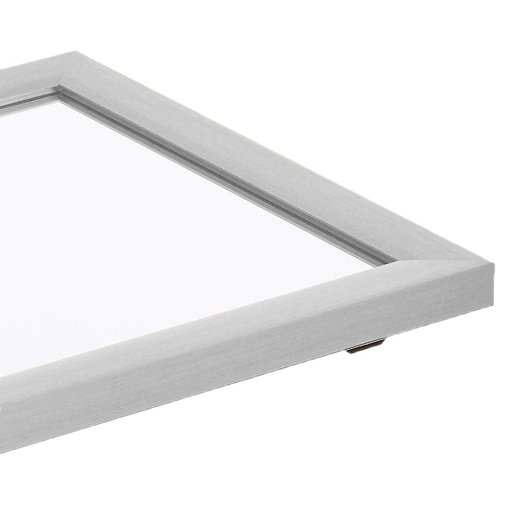 Amazon Basics Rectangular Wall Mount Mirror 16 x 20 - Standard Trim  Nickel