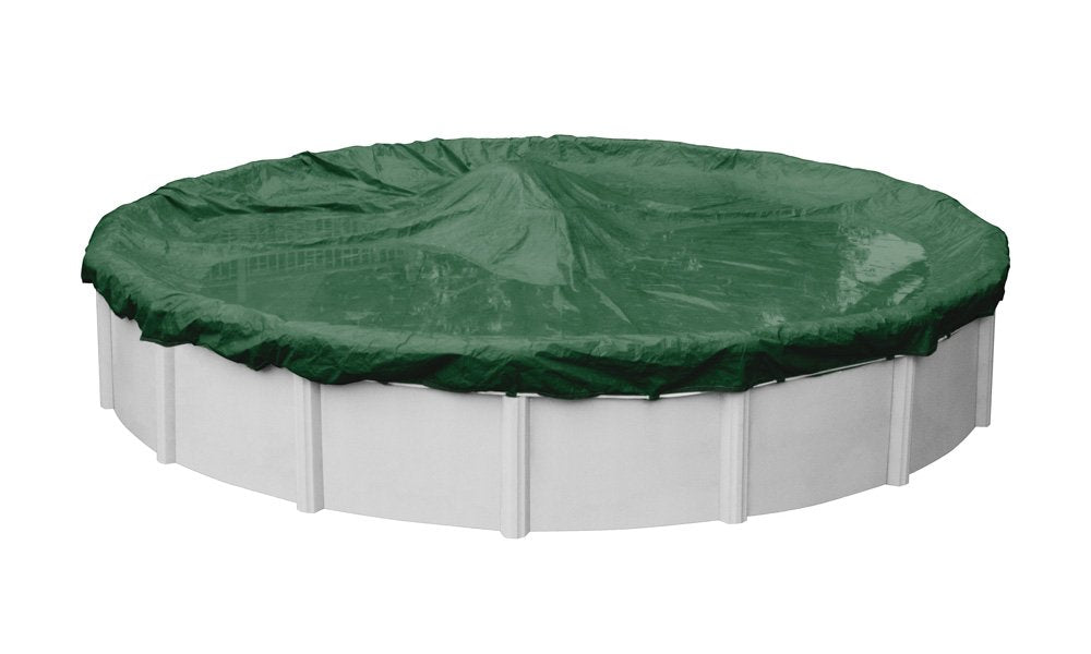 Robelle 3718-4 Supreme Winter Pool Cover For Round Above Ground Swimming Pools, 18-Ft Round Pool