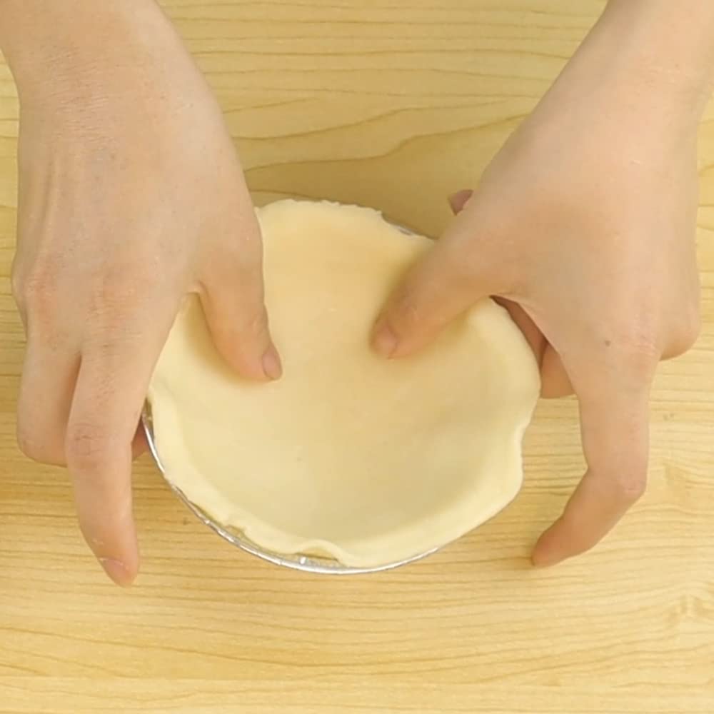Loyudeqiu 4 Inch Aluminum Foil Mini Pie Pans 50Pcs - Disposable Small Mini Pie Tins Pot Pie Tins For Bakeries, Cafes, Restaurant