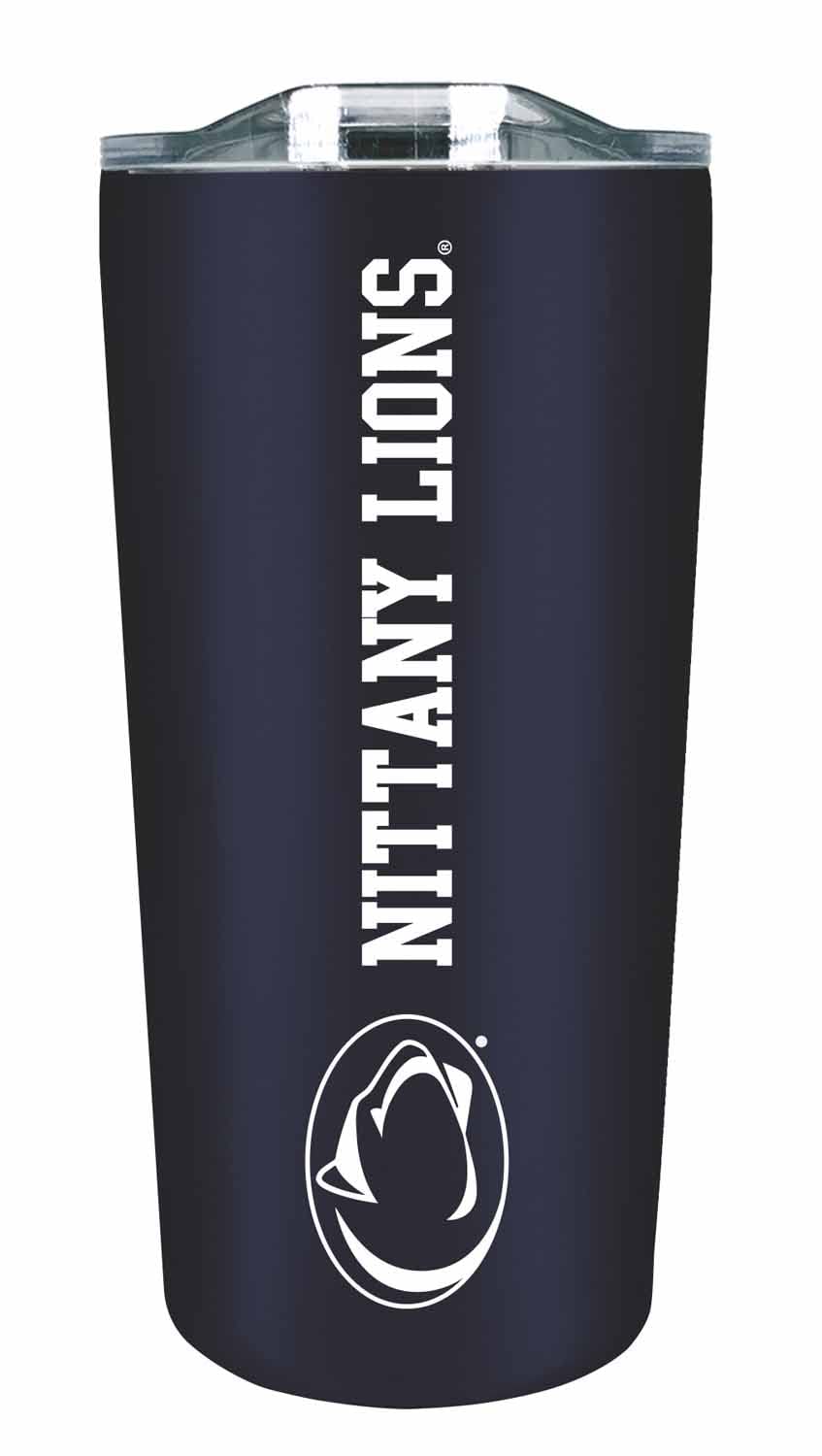 Campus Colors NCAA Stainless Steel Tumbler perfect for Gameday - 18 oz - Double Walled - Keeps Drinks Perfectly Insulated (Penn 