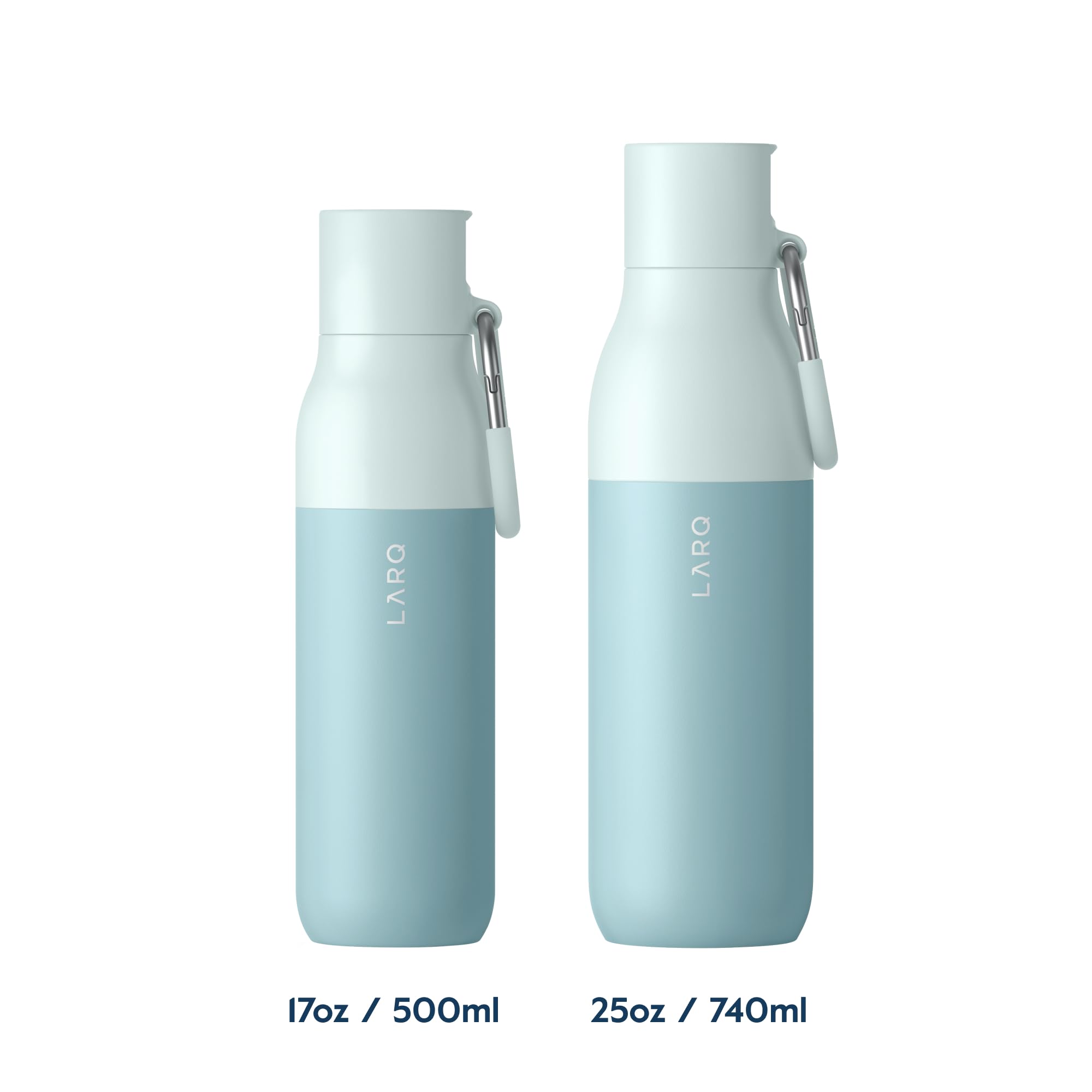 Larq Bottle Flip Top 25Oz - Insulated Stainless Steel Water Bottle With Straw | Thermos, Bpa Free | Reusable Water Bottle For Sp