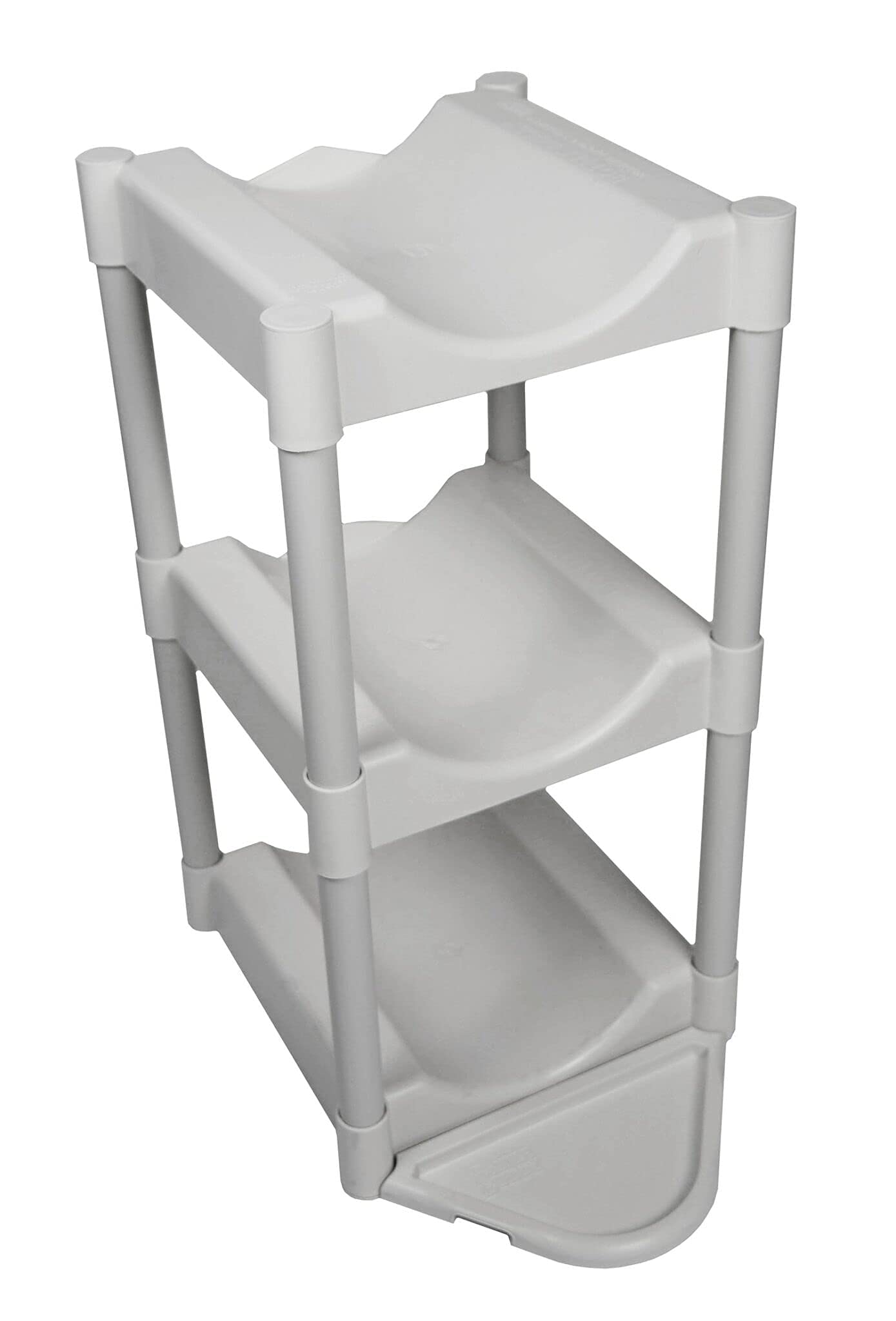 Bottle Buddy Water Racks - 3 And 5 Gallon Bottles | 3-Tray Jug Storage System | Floor Protector For Drips | Free-Standing Organi