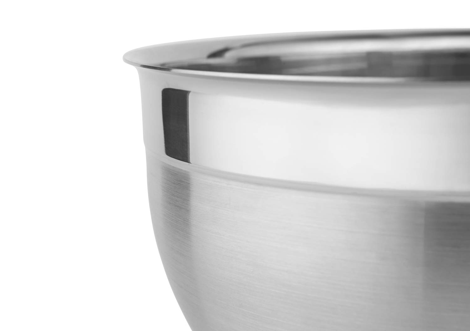 Rosle 3.3Qt Deep Bowl, 7.9'' Diameter (3.3-Quart), Stainless Steel