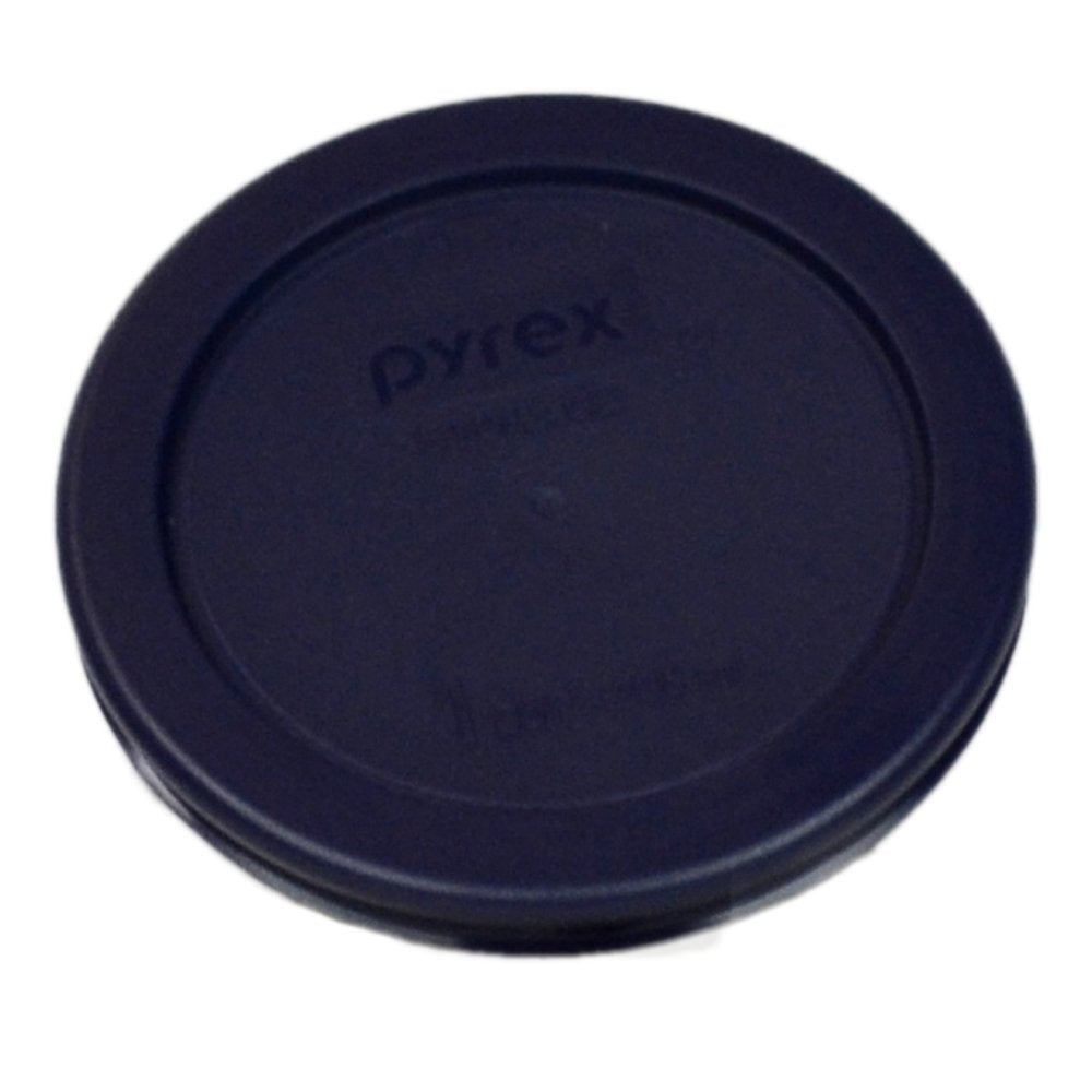 Pyrex 1 Cup Round Plastic Cover Lids, 6-Pack, Blue