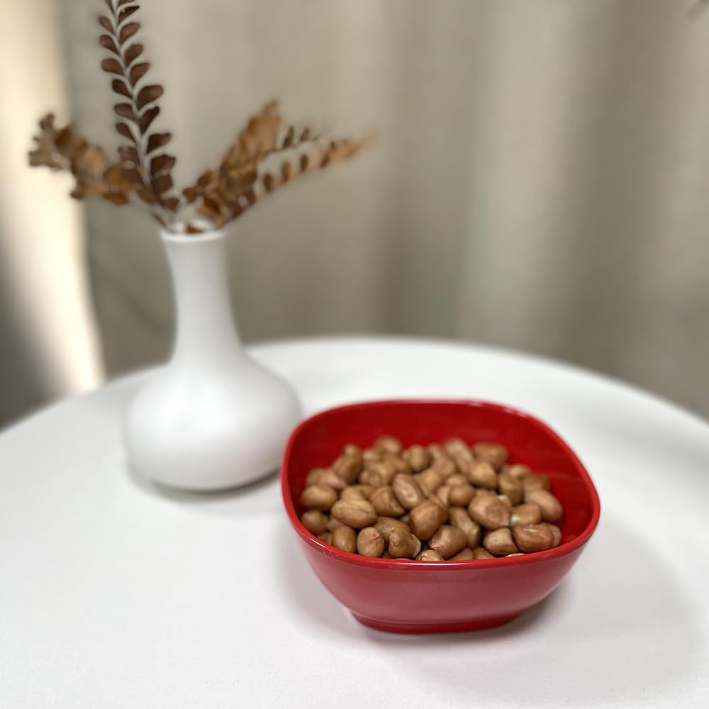 Eweigeer 4.4-Inch Melamine Dessert Bowl Kids Plastic Bowls,Small Bowl For Ice Cream Snacks Rice Salad Soup Cereal.Set Of 10(Mult