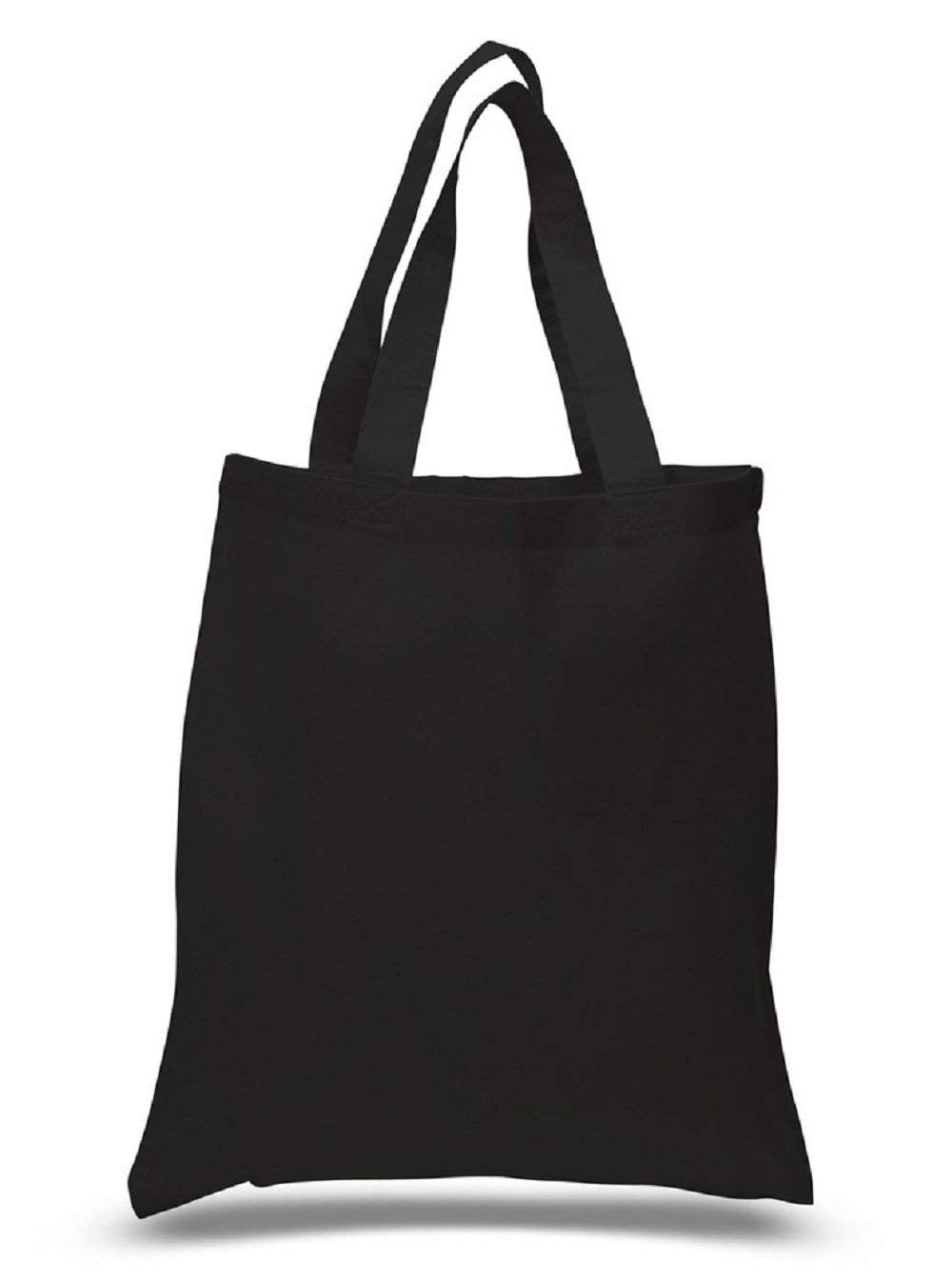 Set Of 6 Blank Cotton Tote Bags Reusable 100% Cotton Reusable Tote Bags Lightweight Diy Totes