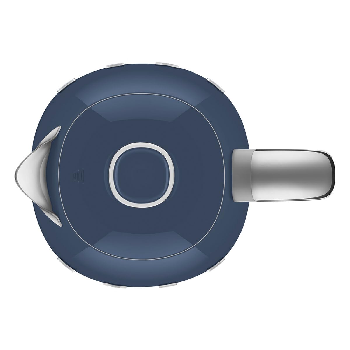 Smeg 50'S Retro Style Electric Water Kettle With Automatic Shutoff, Removable Base, And Water Indicator, Klf03Nbus, Navy Blue