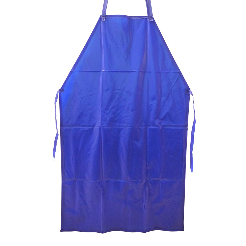 Etshandpro Kitchen Aprons (Long, Blue)