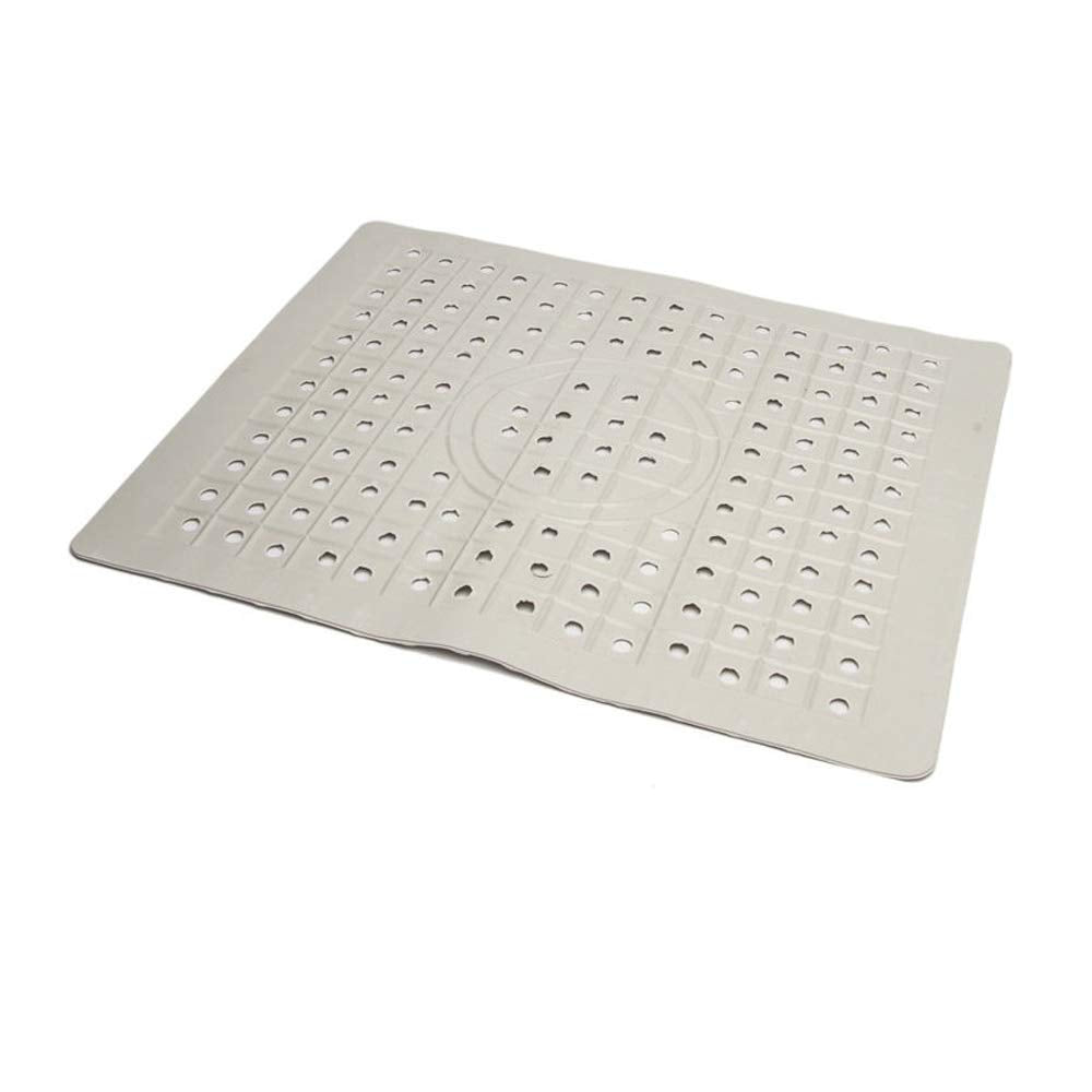 2 Pack Kitchen Sink Mat Drain Pad Protector 10'' X 12'' Non-Slip Rubber Durable