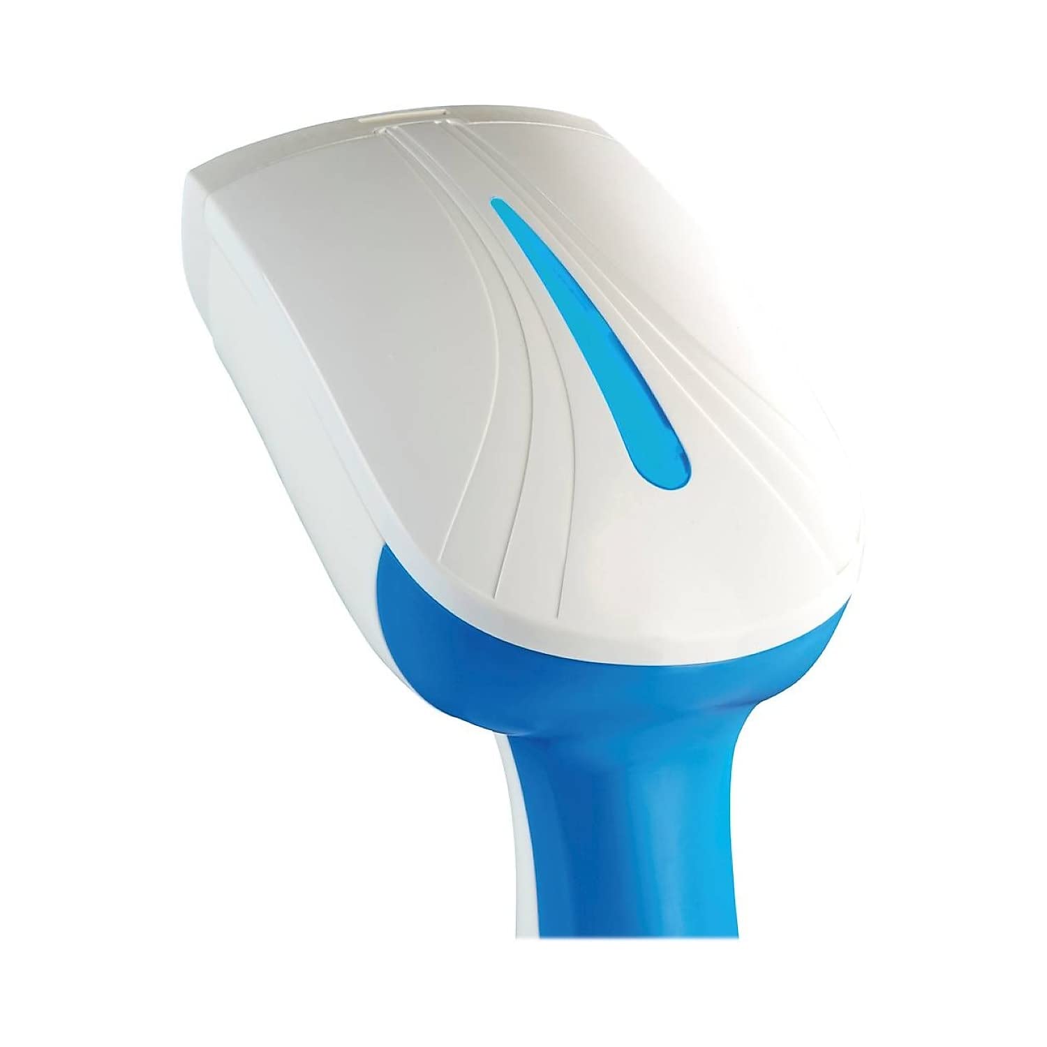 Hamilton Beach Handheld Garment Steamer, 15 Min Continuous Steam, 1000 Watts, White & Blue, Model 11555, Portable Wrinkle Remover