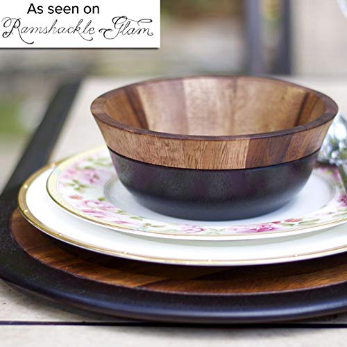 Noritake Kona Wood 5-Piece Salad Set
