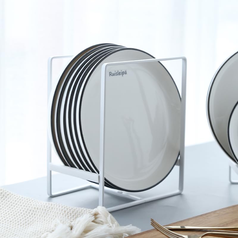 Arhat Organizers Plate Rack | Plate Stand | Kitchen Crockery Organizer | Lid/Pans/Pots/Cutting Board | Plate Holder For Kitchen 