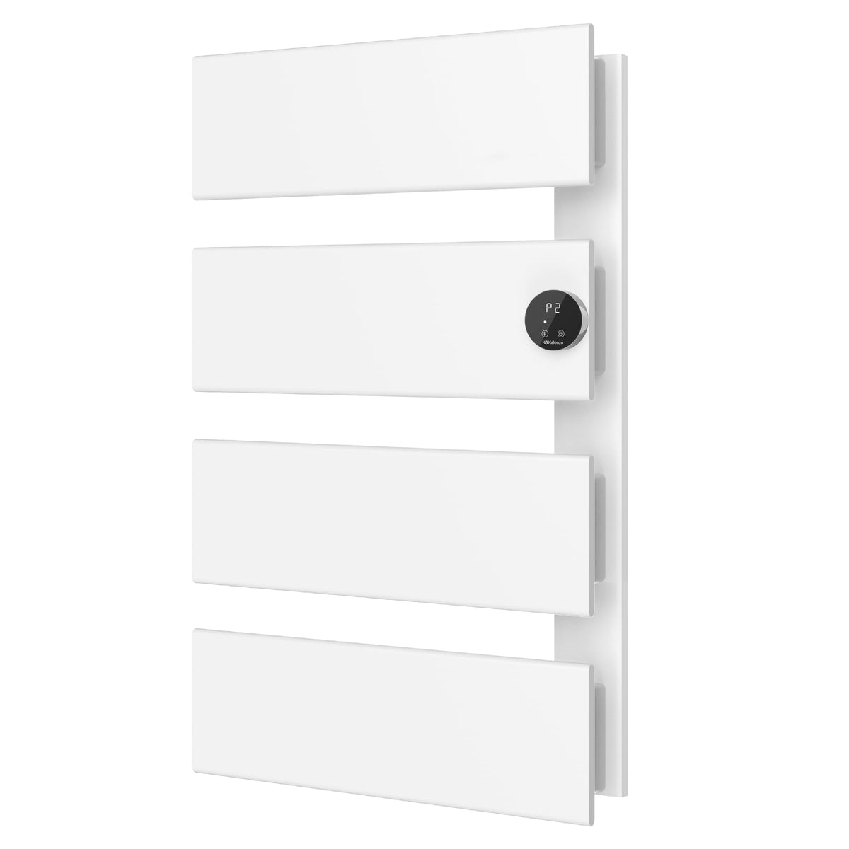 K&Kalonzo Electric Towel Warmer, 18.8''*31.1'' Wall-Mounted Towel Heater With Built-In Timer, Waterproof Aluminum Towel Warmer F