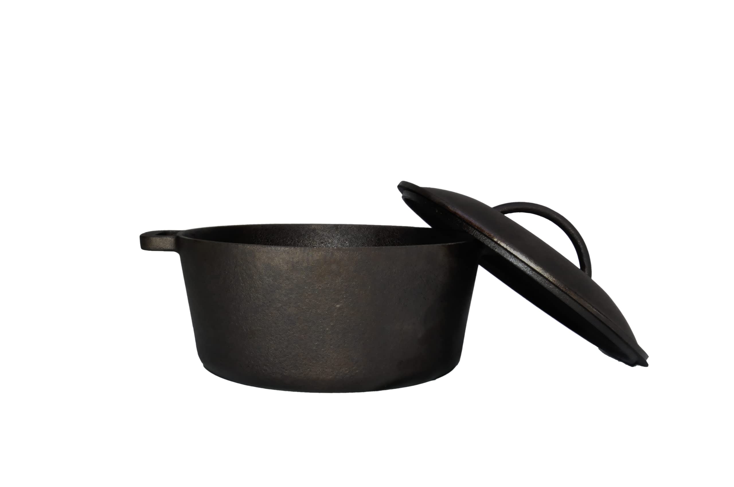 Rock Tawa Dutch Oven 5 Ltrs In Pre-Seasoned Cast Iron