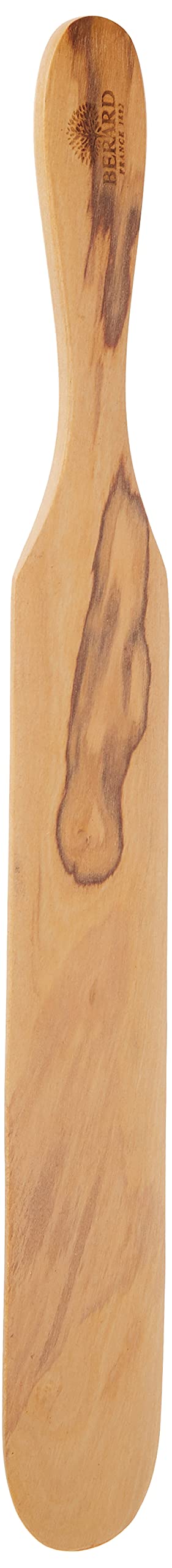 Berard 20275 French Olive-Wood Handcrafted Pancake Spatula, Little