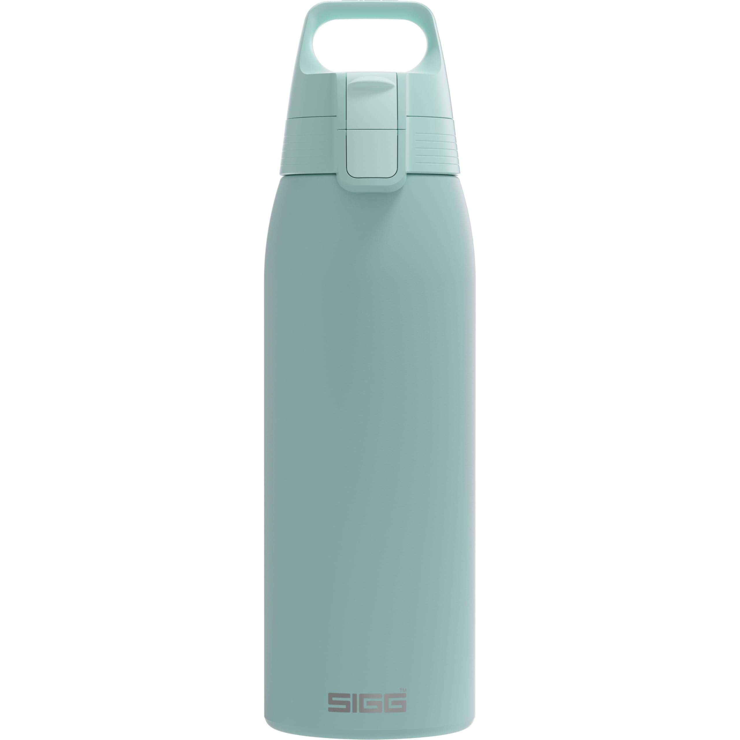SIGG - Reusable Water Bottle - Shield ONE Glacier - Leakproof - Recyclable - BPA Free - Light blue - 34 Oz