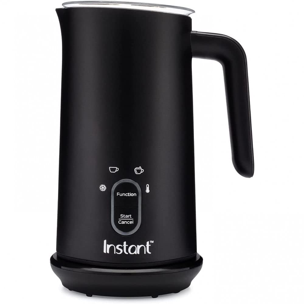 Instant Pot Milk Frother, 4-In-1 Electric Milk Steamer, 10Oz/295Ml Automatic Hot And Cold Foam Maker And Milk Warmer For Latte,