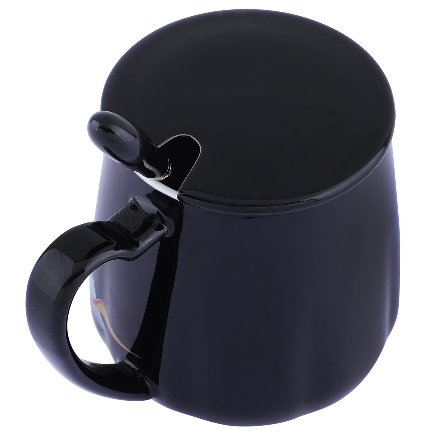 NYRWANA Love Your Life Coffee Mug, Mugs for Coffee, Rakhi Gift, Birthday Gift, Coffee Mug with Lid, Coffee Mugs, Tea Mug, Cups a