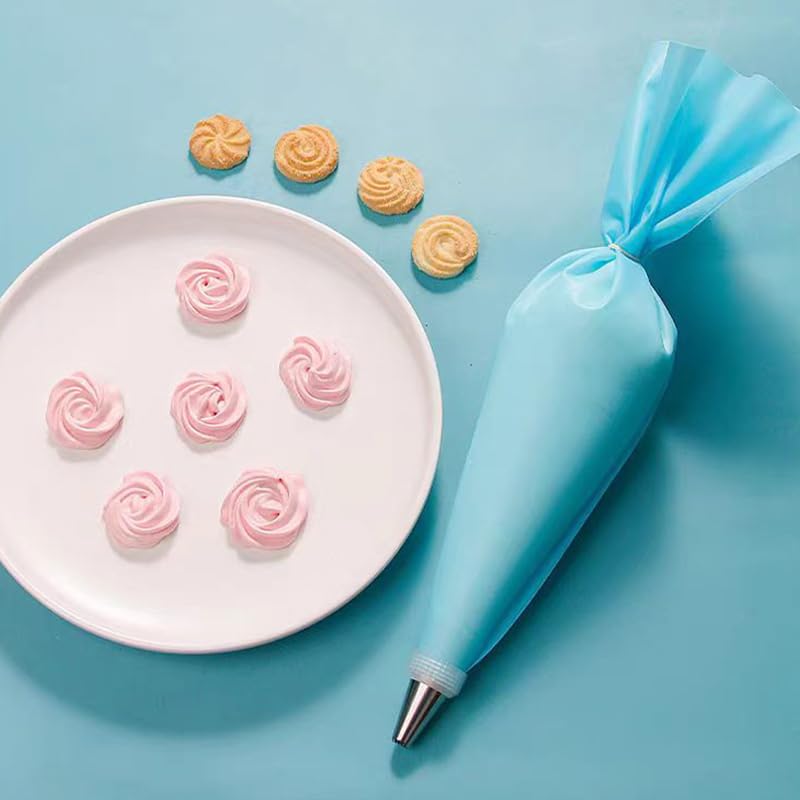 Cake Decorating Supplies180 Set,Steel Piping Frosting Tips For Beginners With Cake Turntable Icing Spatulacake Spatula,Baking To