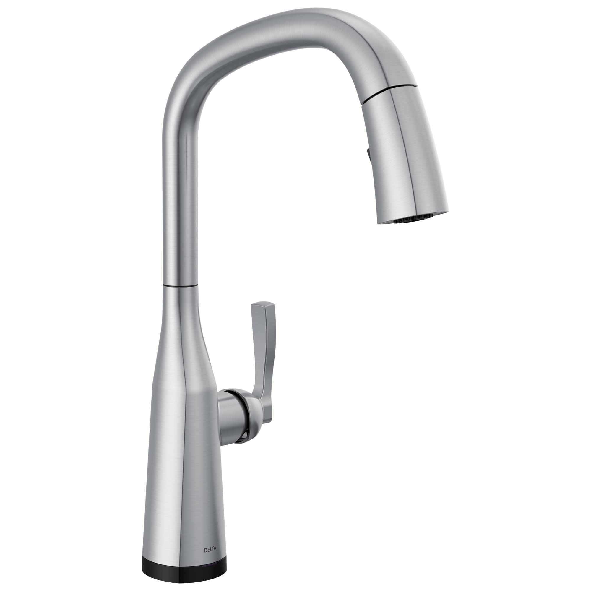 Delta Faucet Stryke VoiceIQ Touchless Kitchen Faucet with Pull Down Sprayer, Smart Faucet, Alexa and Google Assistant Voice Acti