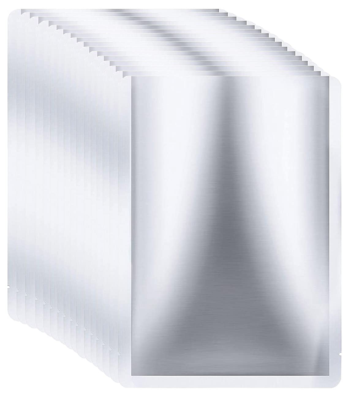 100 Pieces 1 Gallon Mylar Bags 10 x 14 Inch, 5 Mil Mylar Bags for Food Storage Coffee Tea Beans Dry Food, Thick Sealable Mylar B