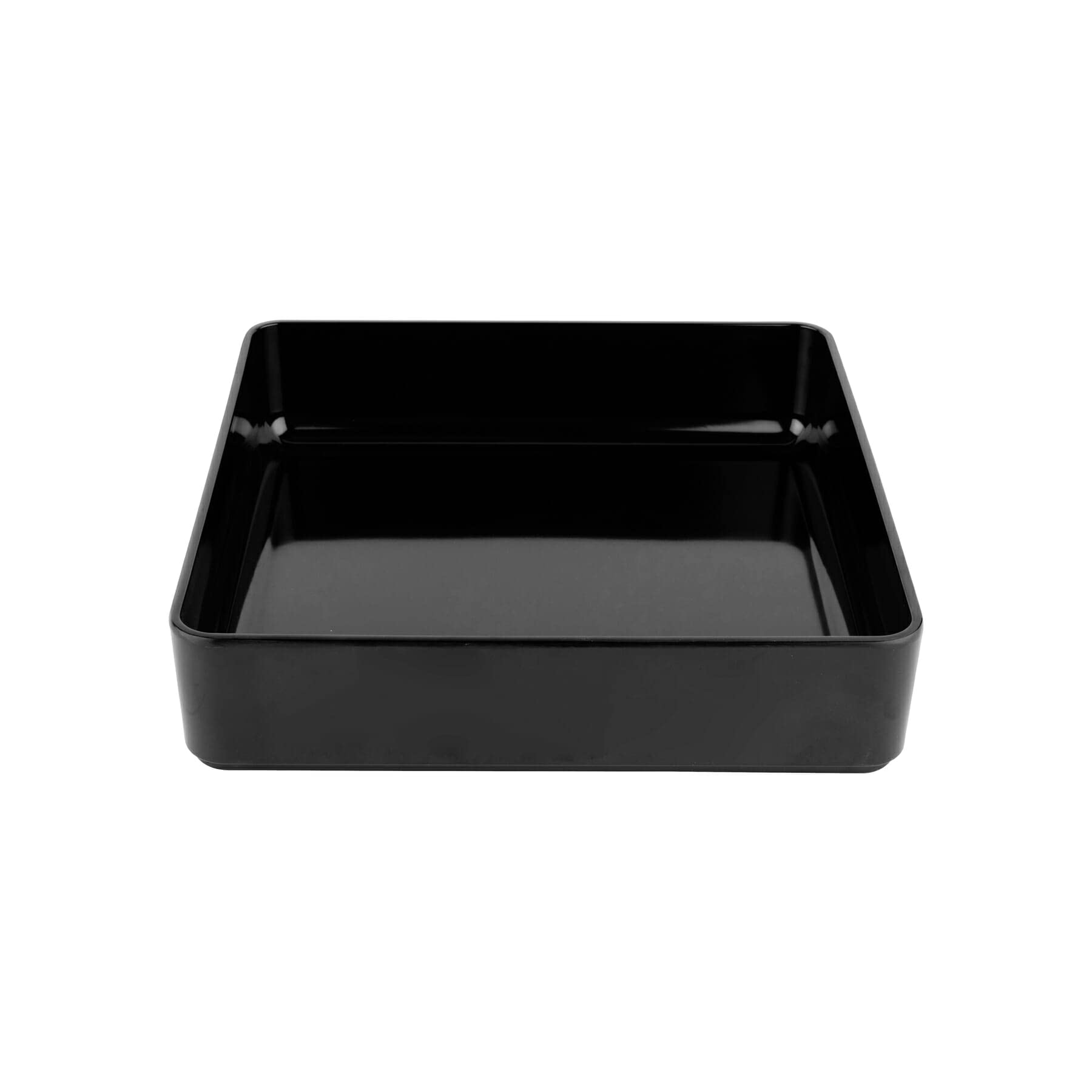 G.E.T. Ml-85-Bk Milano Square Bowl, 5.7 Quart, Black