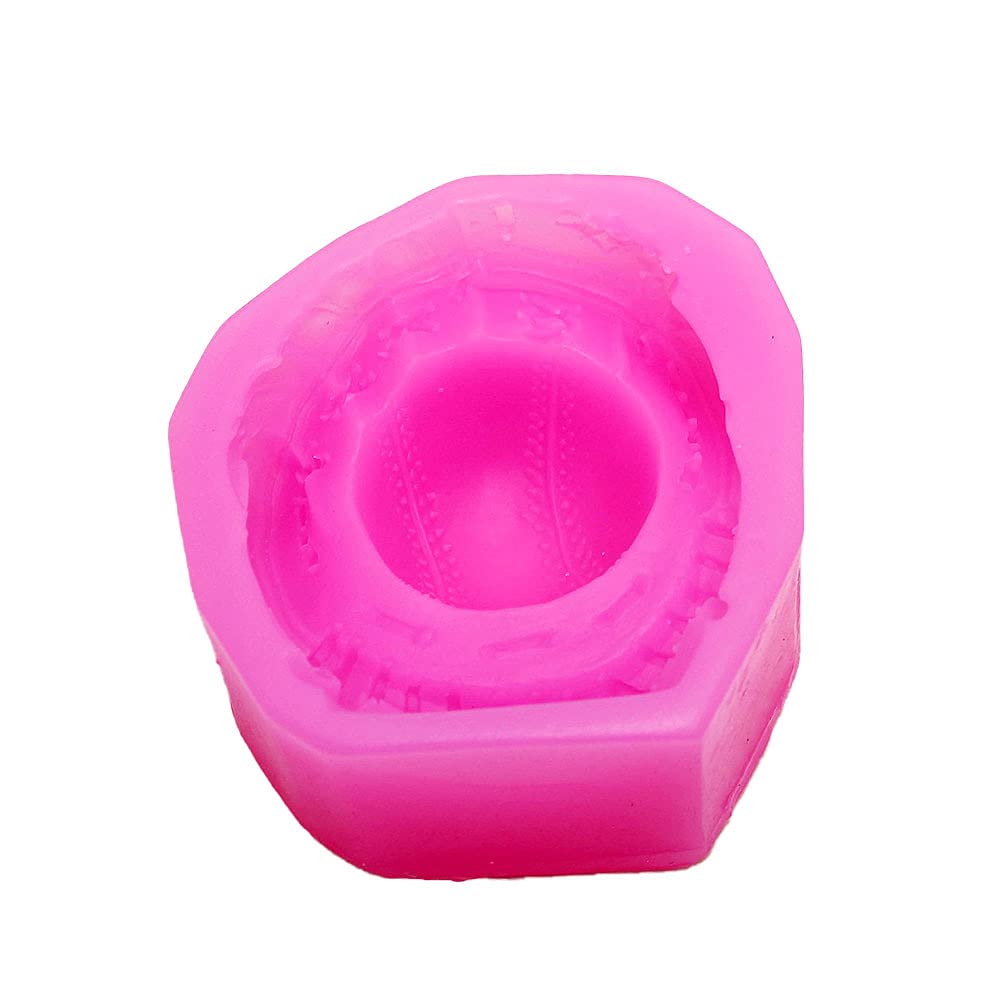 2 Pcs Baseball Softball Glove Silicone Molds Set For Fondant Candy Making Chocolate Mold Lollipop Desserts Ice Cube Gum Clay Soa