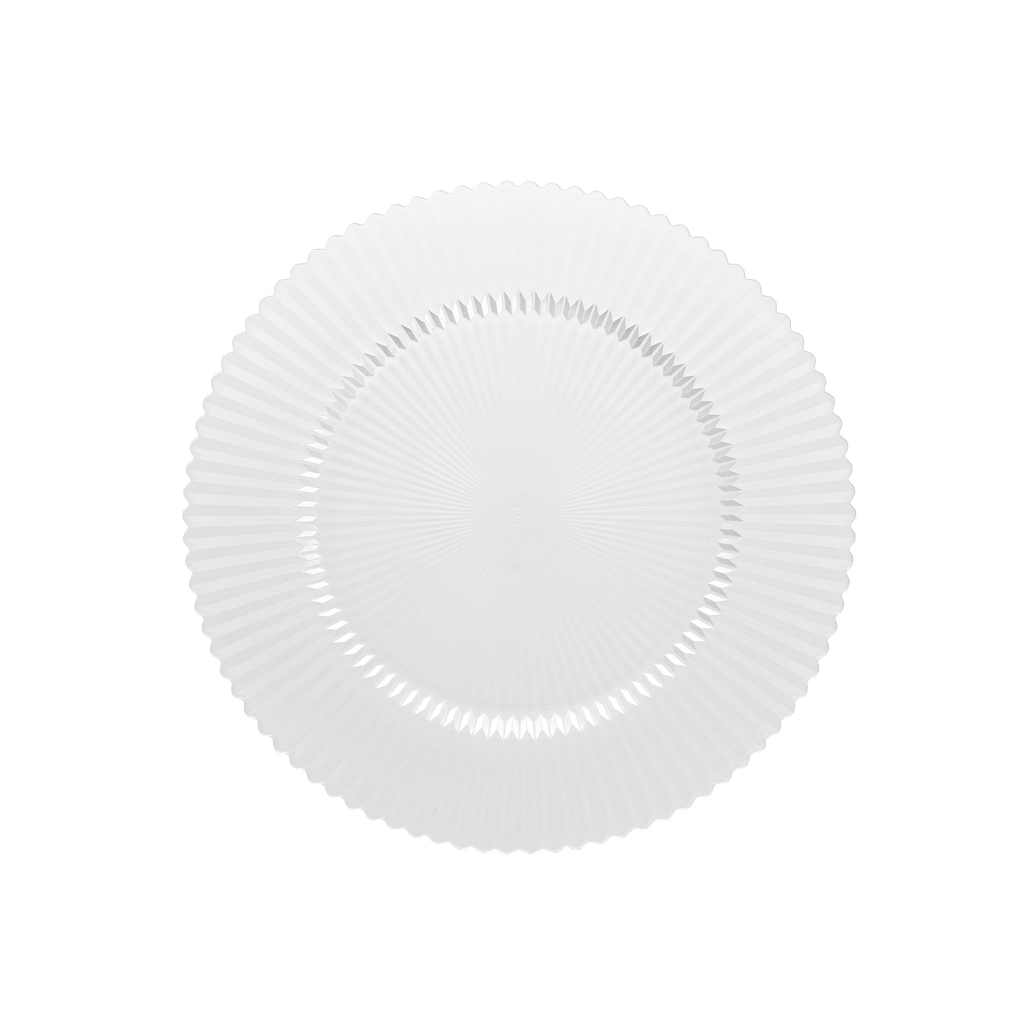 Fortessa Archie Glass, 12.8 Charger Plate (Set of 4), Clear