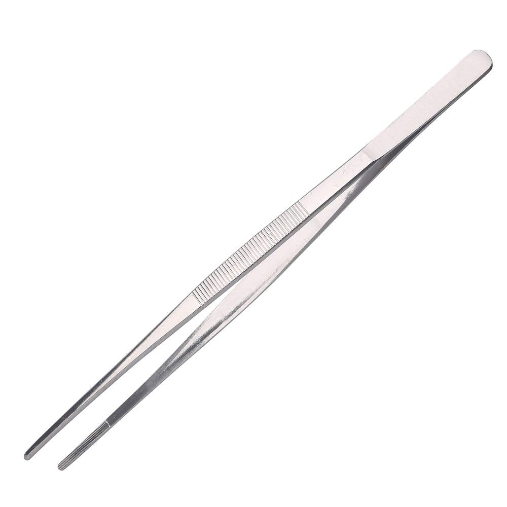 Aniso Long Tweezers- With Precision Serrated Kitchen Tweezers Tongs