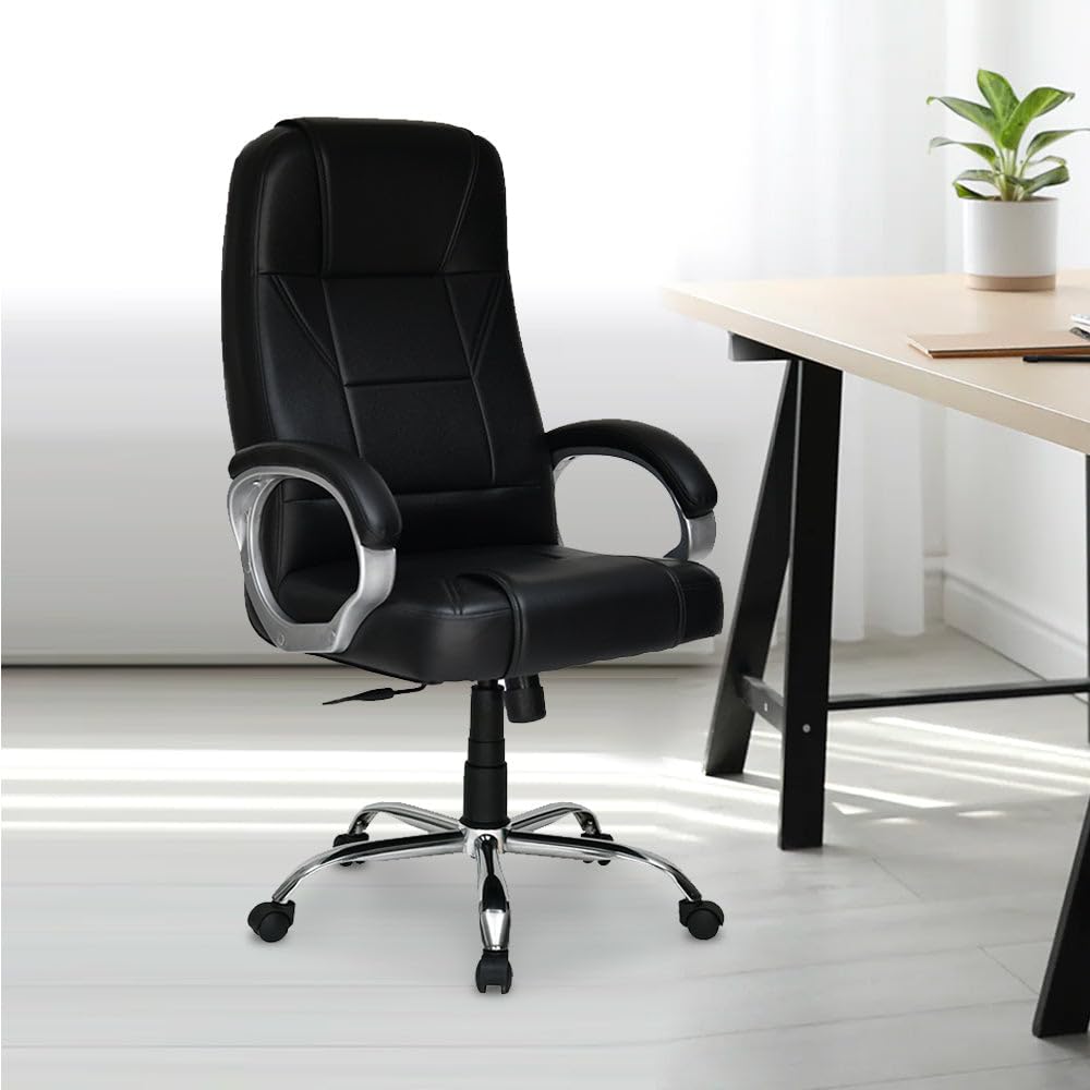 Nilkamal Astor Mid Back Mesh Office Chair (Black)