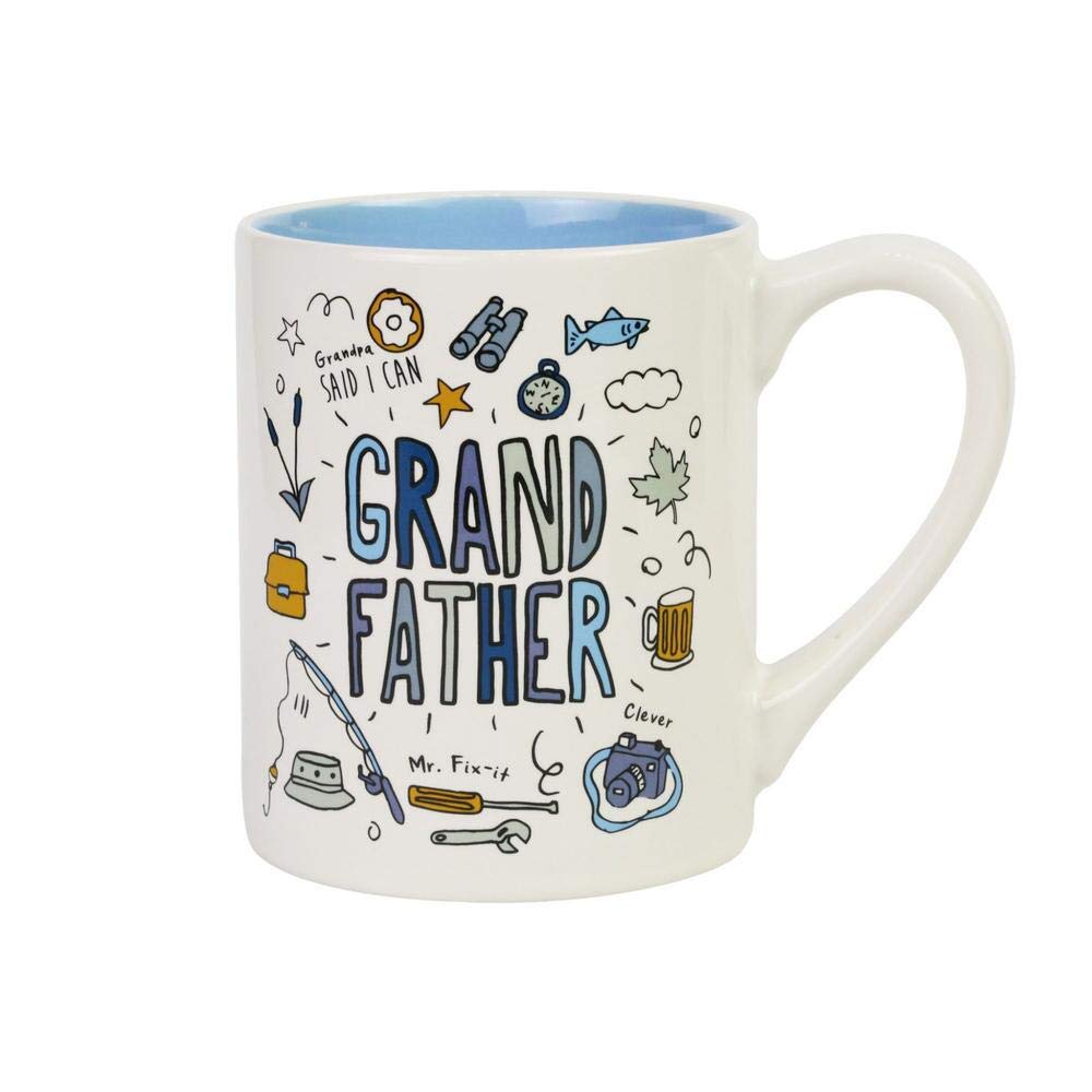 Enesco Our Name Is Mud Grandfather Mug, 14 Oz