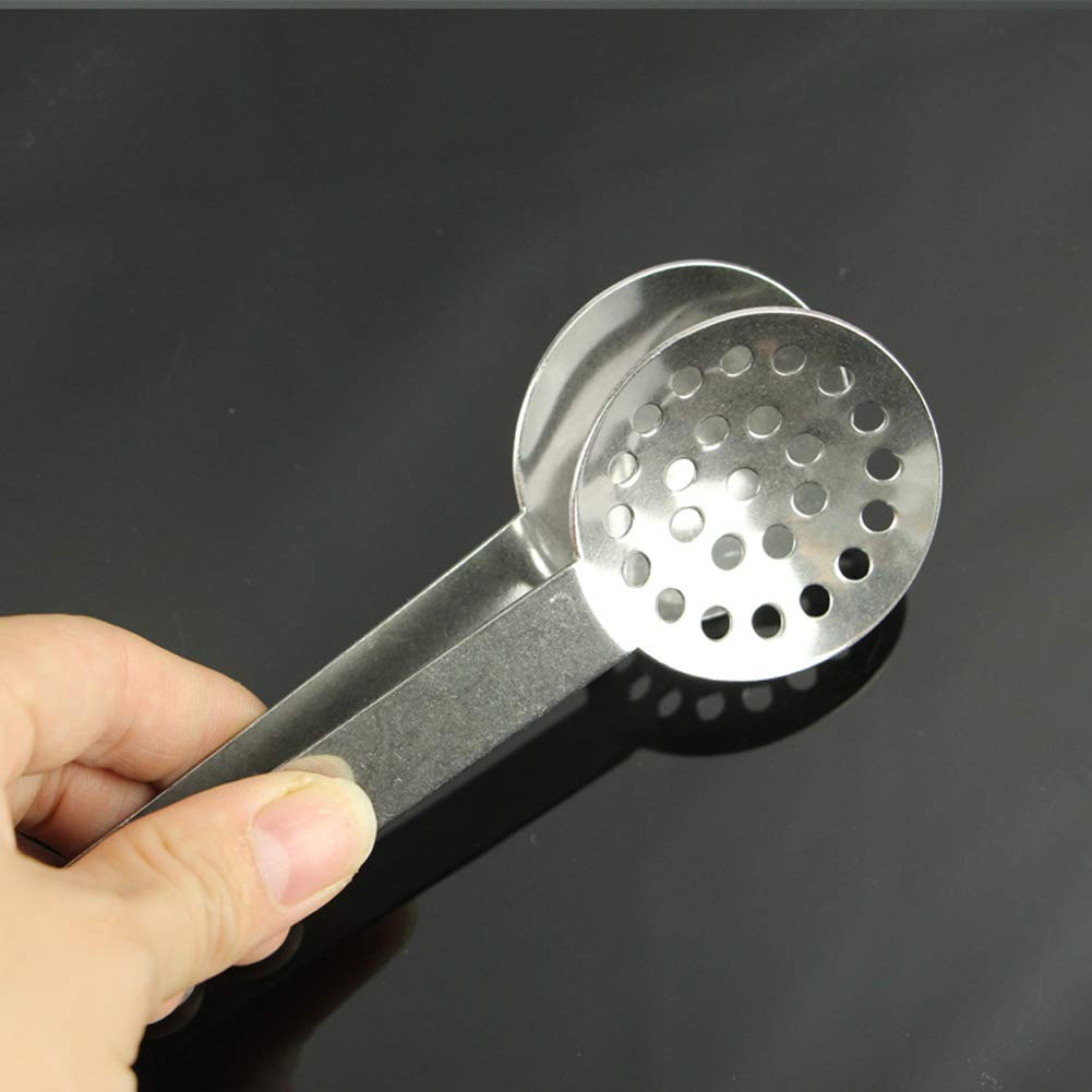 1 Piece Stainless Steel Tea Bag Tongs Tea Tongs Strainer Tea Bag Squeezer Strainer Tea Tongs Grip Tea Bag Spoon Squeezer Tea Squ