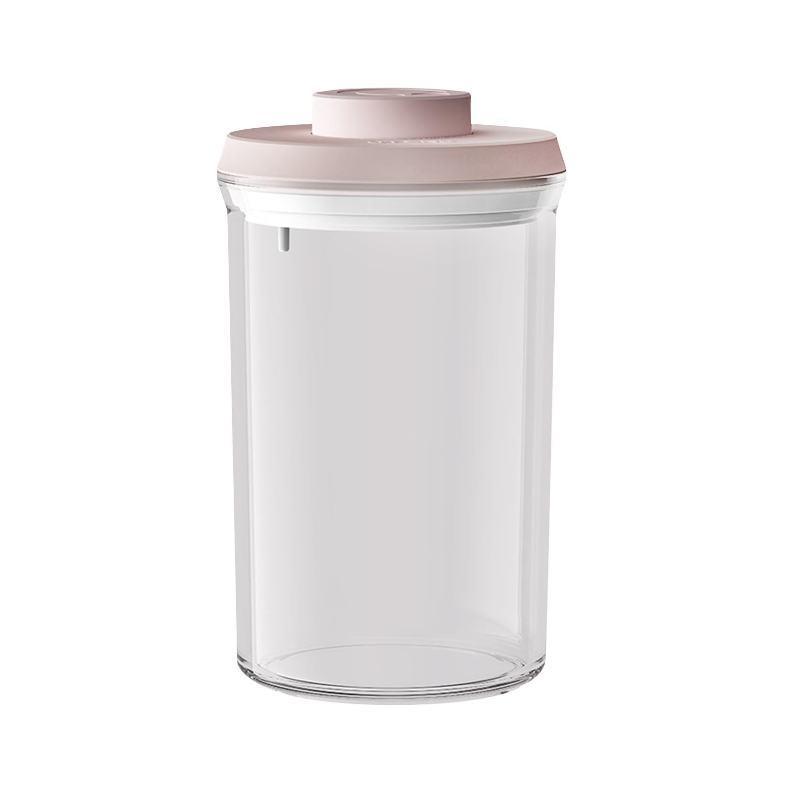 Calandis Food Storage Container Cereal Canister Airtight Jar For Loose Tea Spice Nuts Pink | Canisters & Jars | Kitchen Storage 