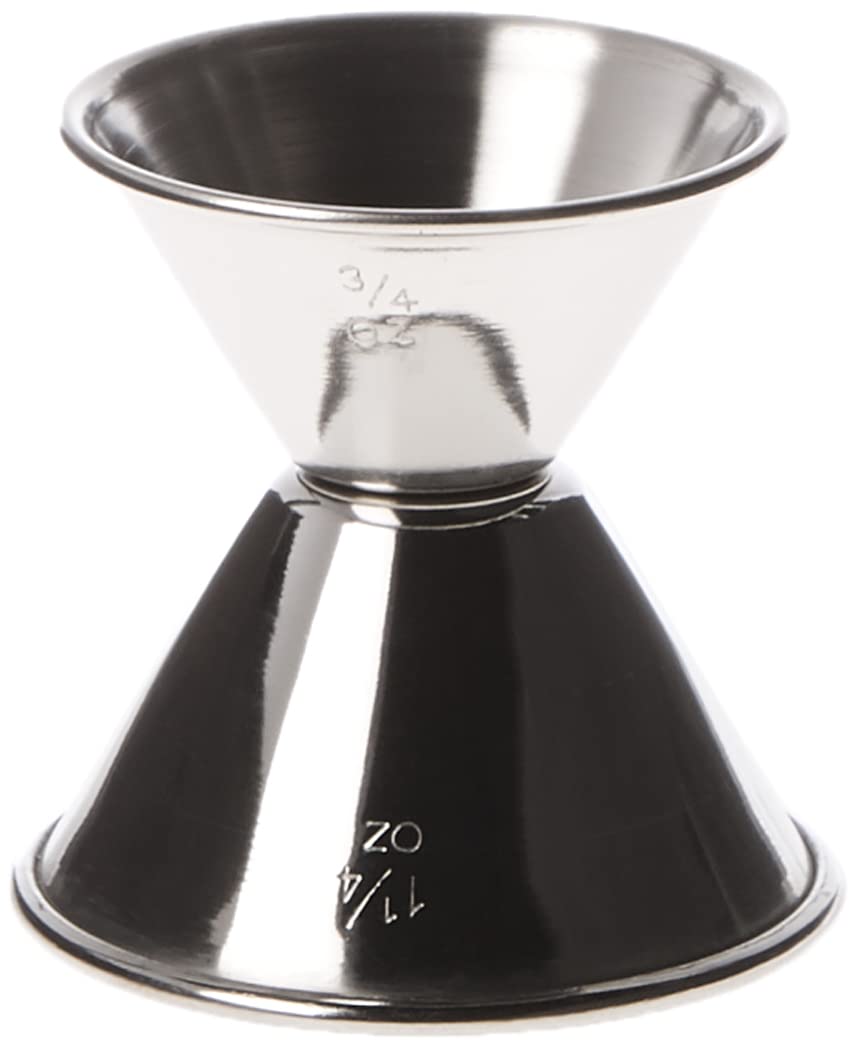 Winco Jiggers, 3/4 By 1-1/4-Ounce, Medium, Stainless Steel