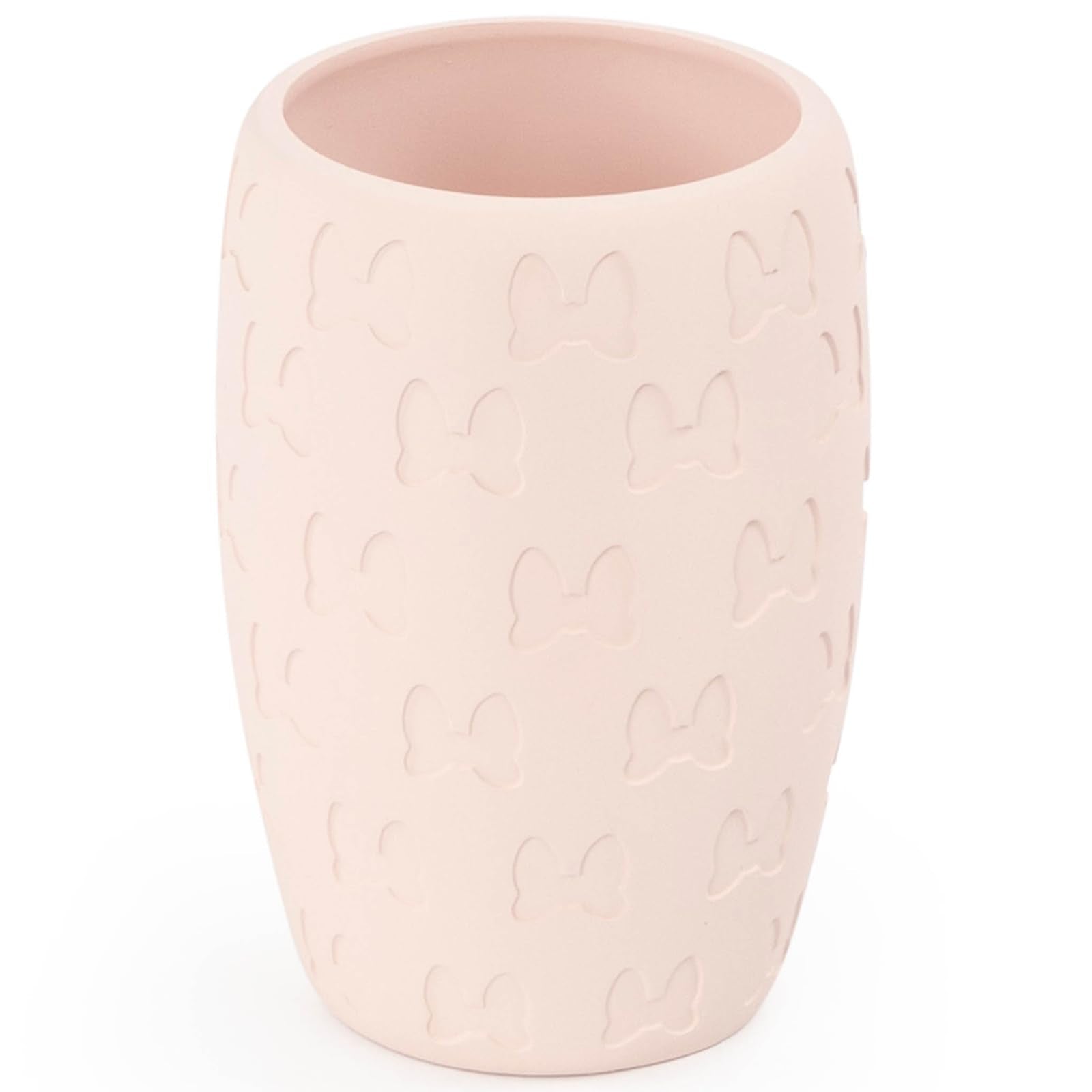 Disney Minnie Mouse Bathroom Tumbler - Pink Resin Toothbrush/Pen Holder - Bathroom D  Cor