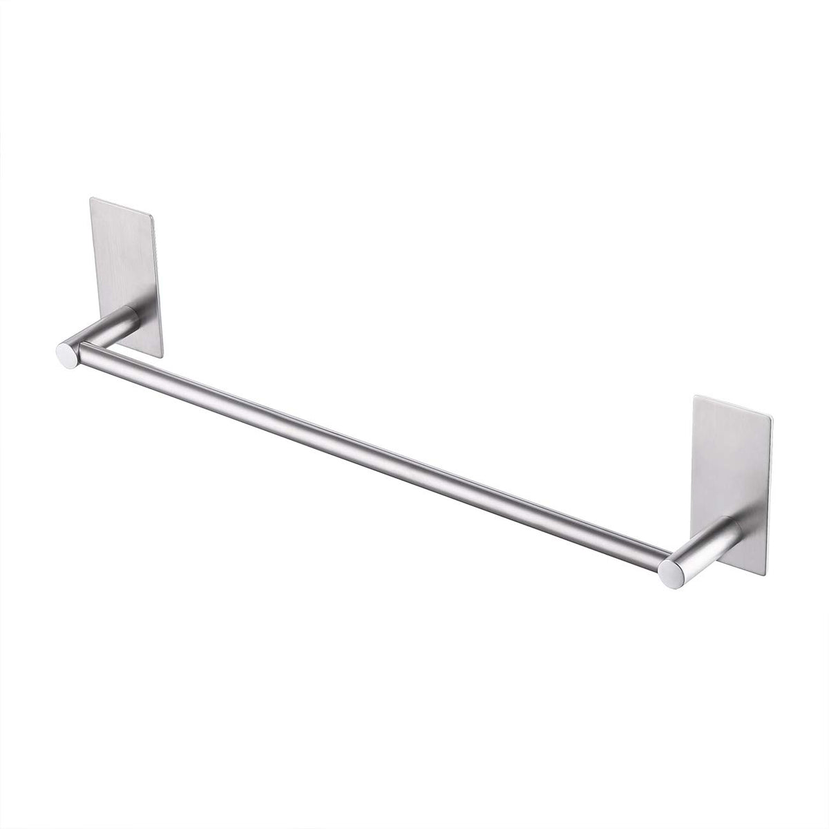Kes Bathroom Towel Holder 17.3-Inch Self Adhesive Towel Bar Sus 304 Stainless Steel Rustproof Brushed Finish, A7000S40-2