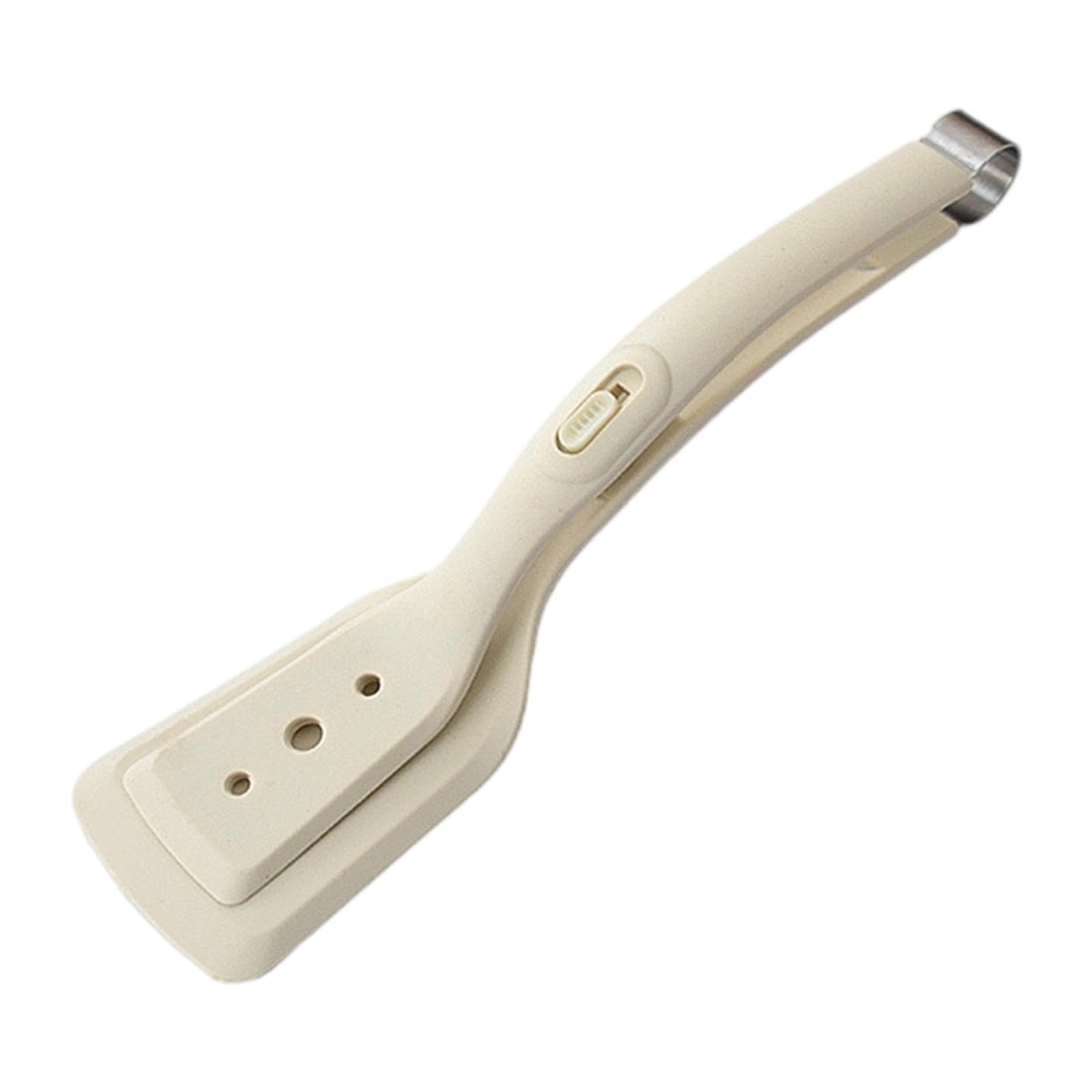 Ujeavette Kitchen Cooking Tongs Multipurpose Grilled Steak Food Tongs For Turning Frying White