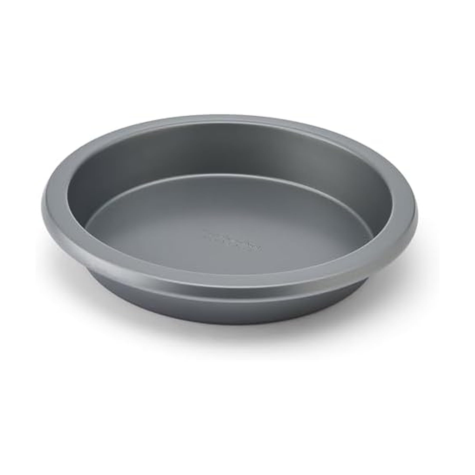 KitchenAid Nonstick Aluminized Steel Round Cake Pan, Dishwasher Safe, Contour Silver, 10 Inch
