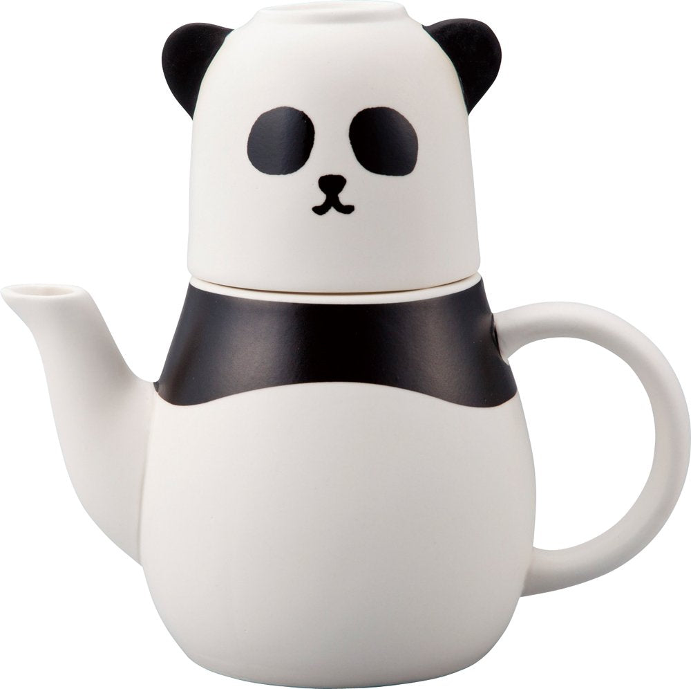 Sunart San2326 Cute Tableware Panda Teapot & Cup (Tea Set For 1)