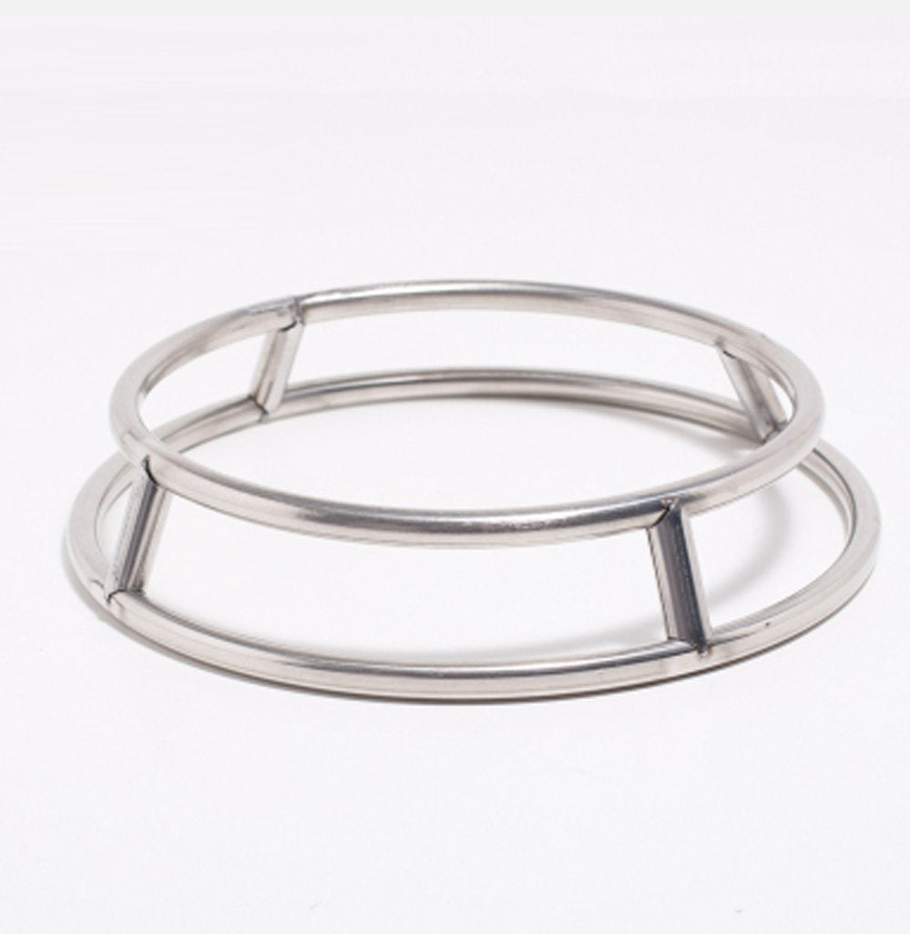 Wok Ring/Stainless Steel Wok Rack Insulated Pot Mats Cookware Ring/Wok Accessories (Dimensions; Height 5.5 Cm/2.16 Inches; Botto