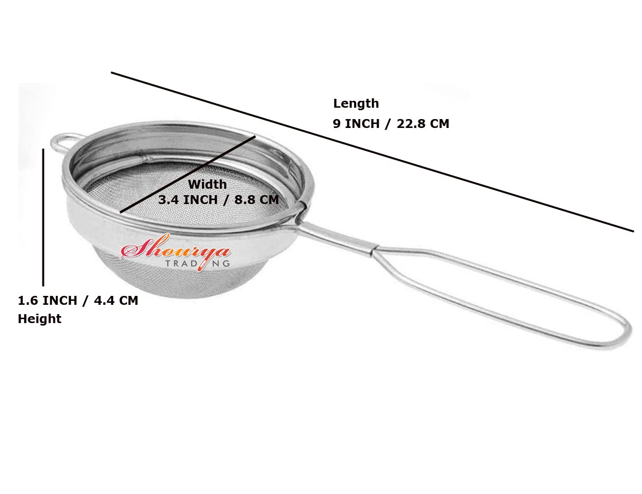 Satre Online And Marketing Fine Mesh Stainless Steel Tea Strainer,Stainless Steel Tea Filter,Fine Mesh Strainer,Stainless Steel