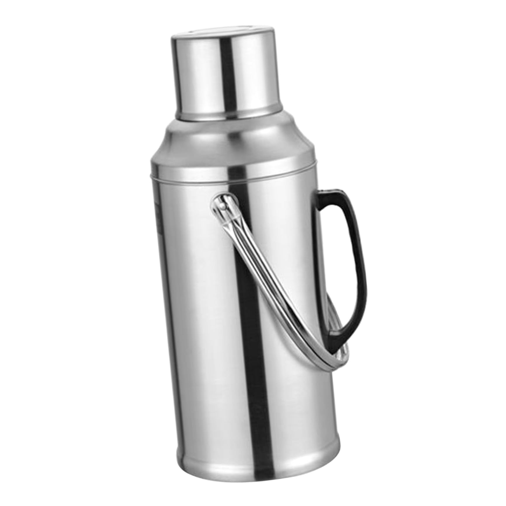 Hemobllo Insulated Water Bottle 3.2L Large Capacity Stainless Steel Flask Glass Inner Liner Vacuum Insulated for Beverages for H
