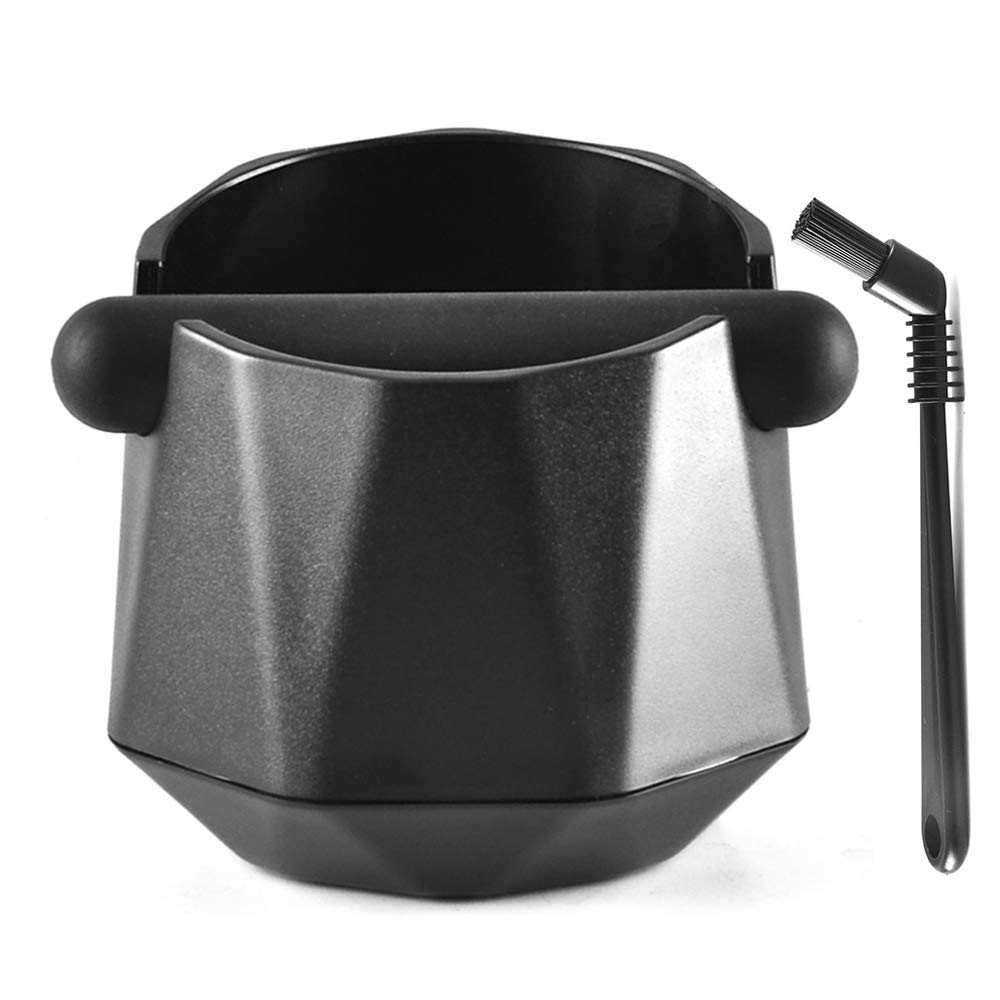 Coffee Knock Box Espresso Grounds - Cafemasy Home Use Epsresso Accessories Unique Design Diamond Shape Mini Knock Box With Espre