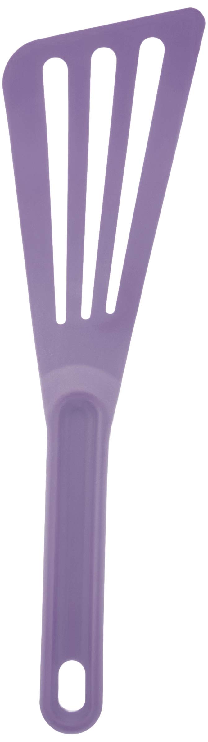 Mercer Culinary Hell'S Tools Hi-Heat Slotted Spatula, 12 Inch X 3.5 Inch, Purple