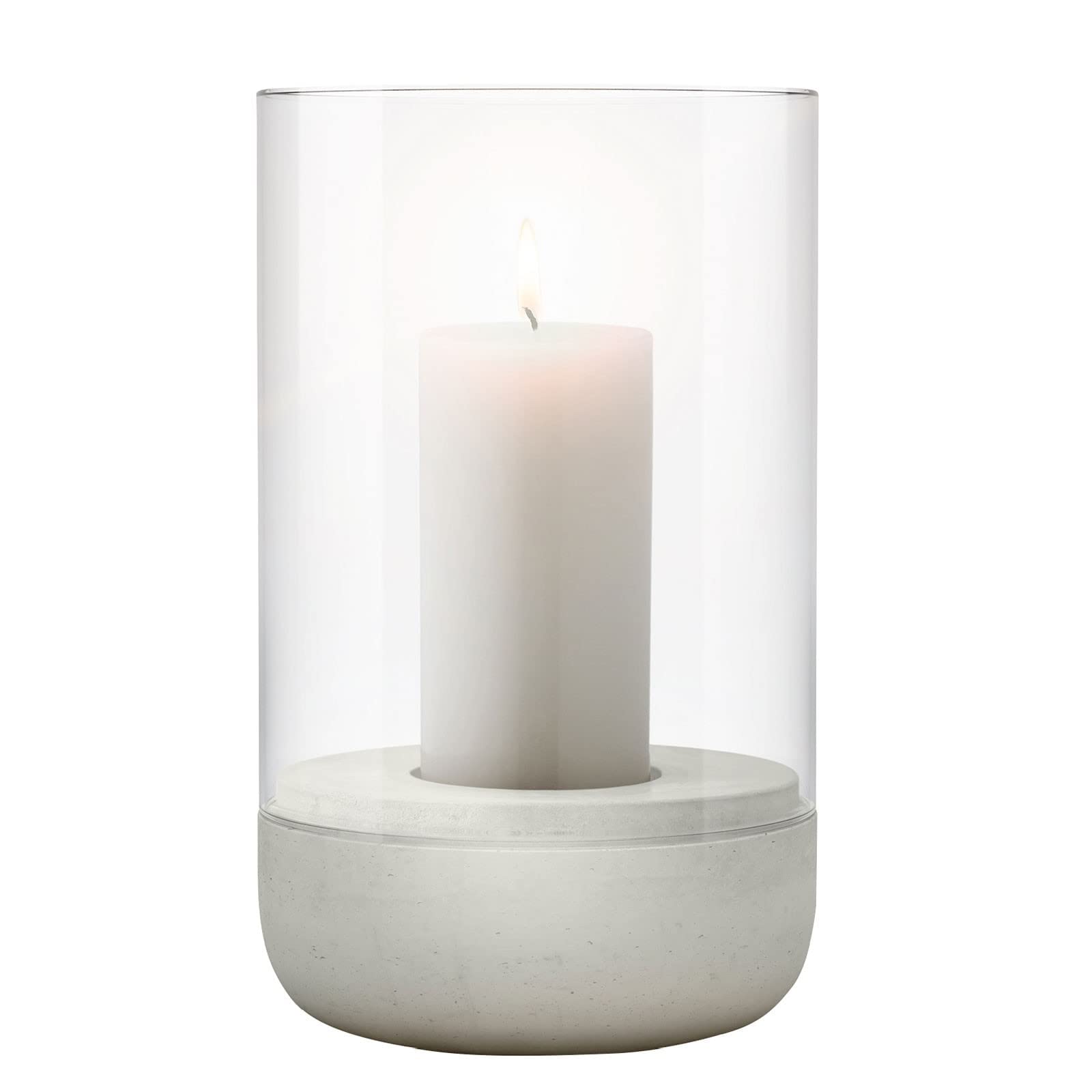 Blomus Candle Holder, M, Stone, Grey, H 20 cm,  12 cm